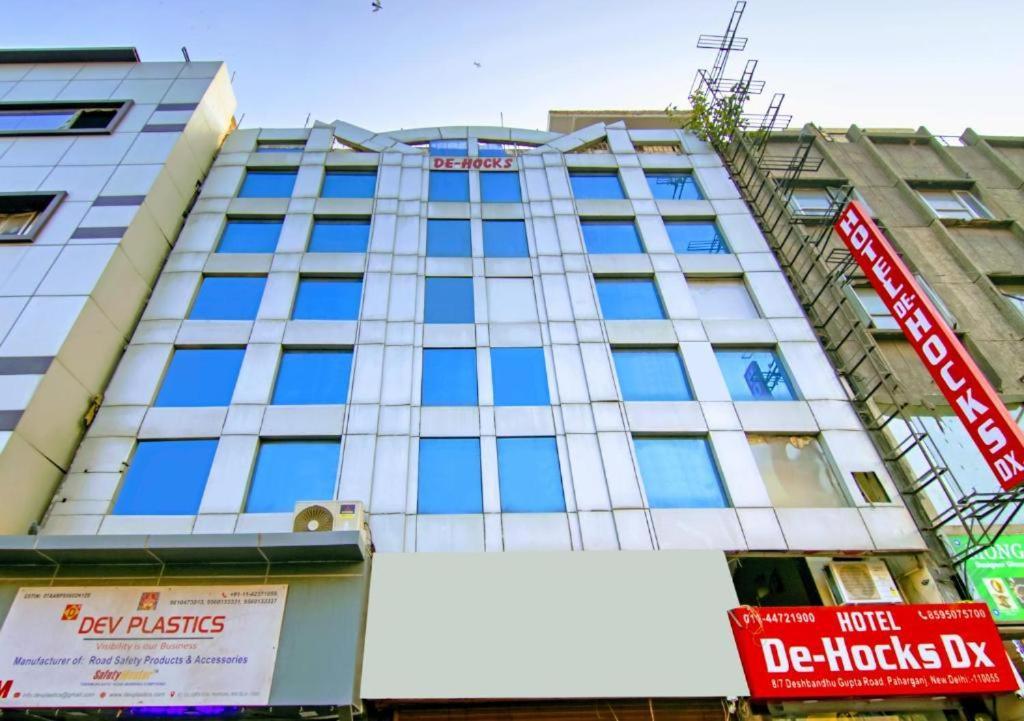 Hotel De Hocks Deluxe - New Delhi Railway Station Exterior foto